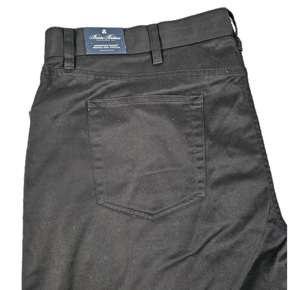 Brooks Brothers Other - NWT Brooks Brothers Mens Pants Black 42x30 Advantage Chino Stretch Clark Fit